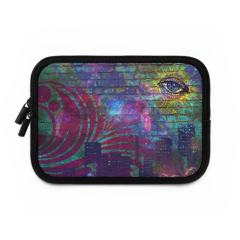 Thumbnail: "Dream City" Fools Graphic Laptop Sleeve