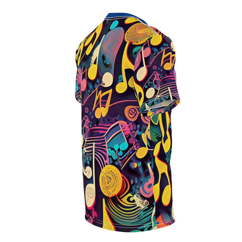 Thumbnail: Total Tones Unisex Cut & Sew Tee (AOP)