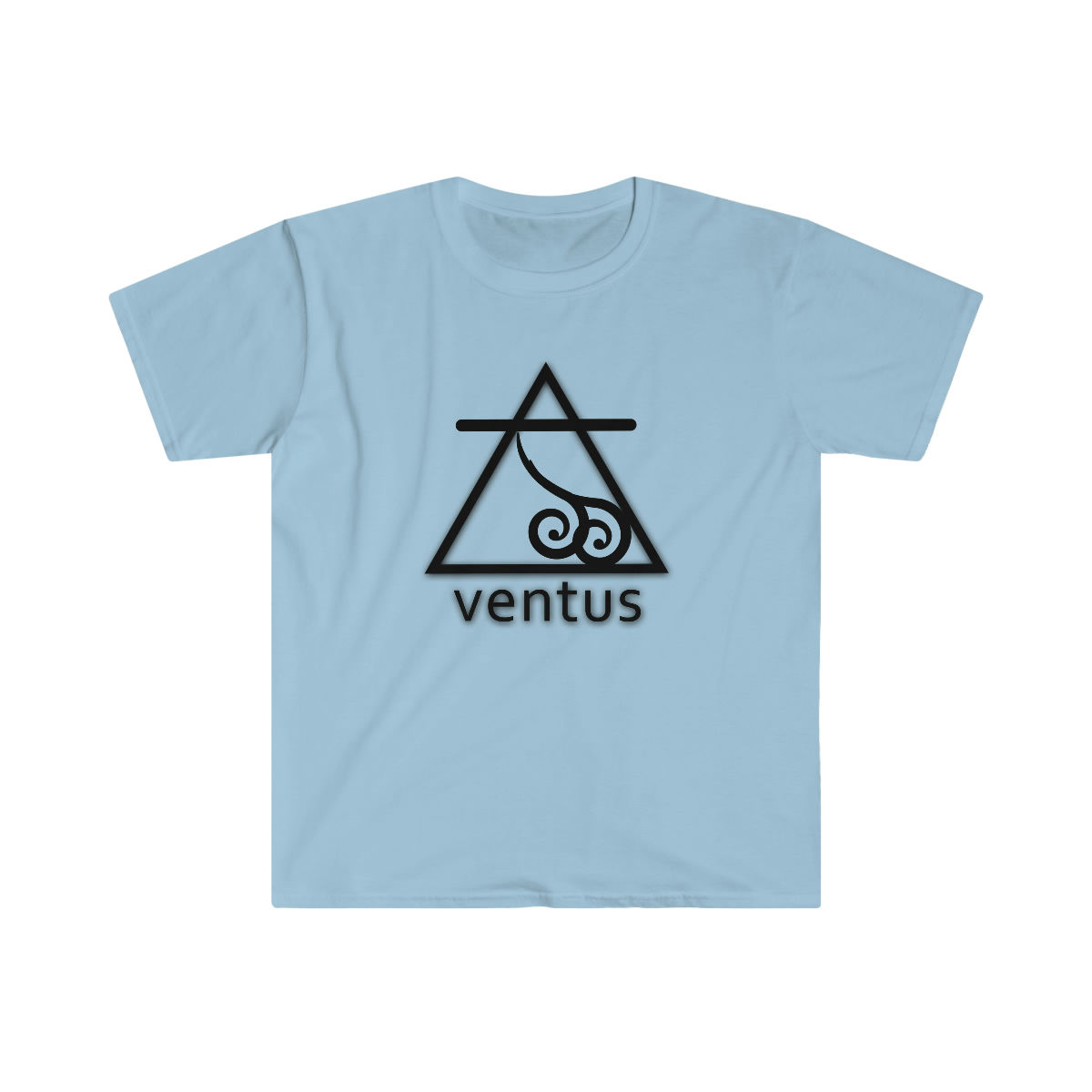 "Ventus" Elemental Graphic Unisex Softstyle T-Shirt