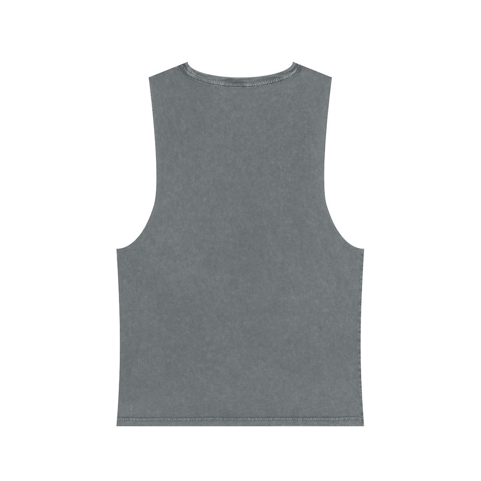 Thumbnail: Real Eyes Unisex Stonewash Tank Top
