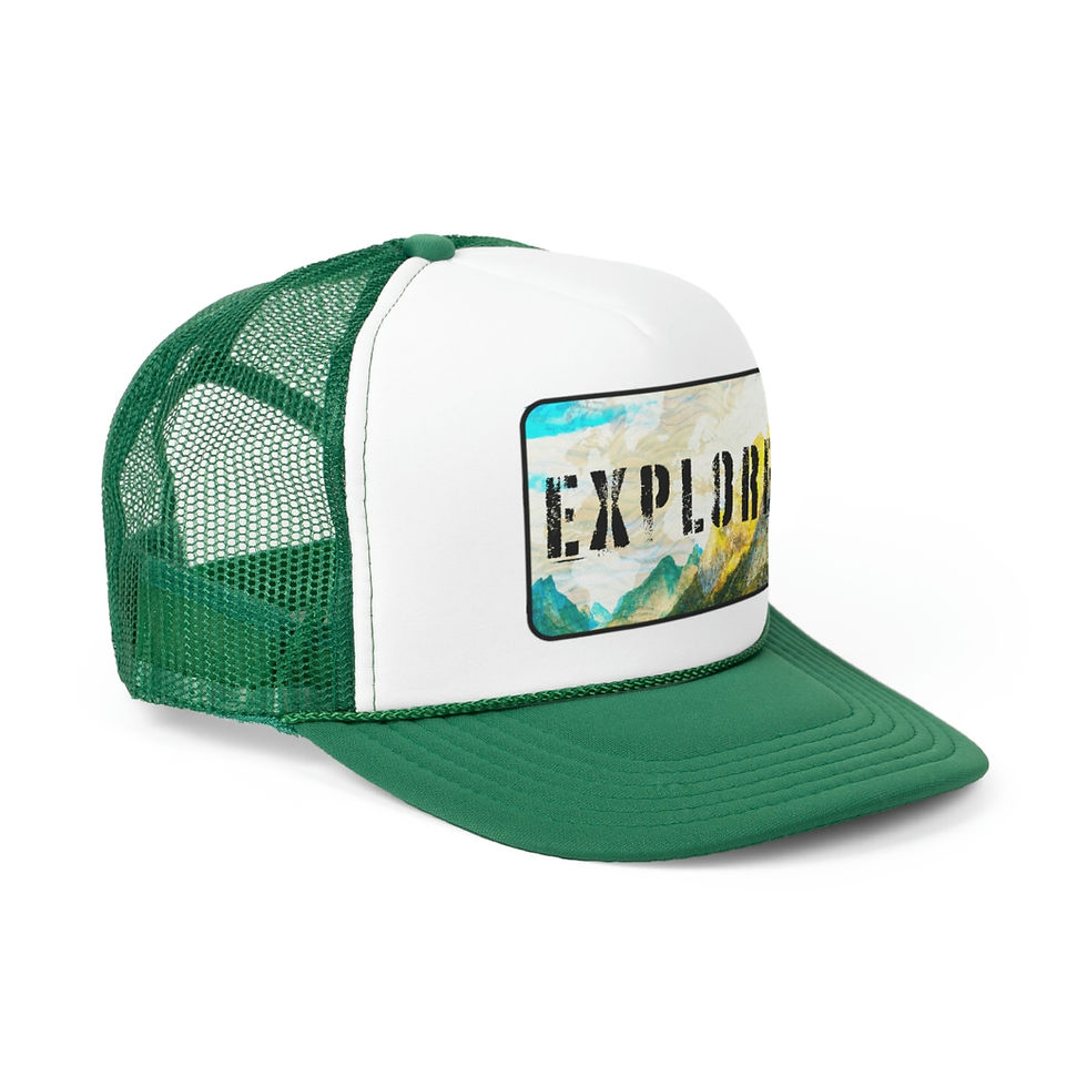 Thumbnail: "Explore" Fools Graphic Trucker Caps
