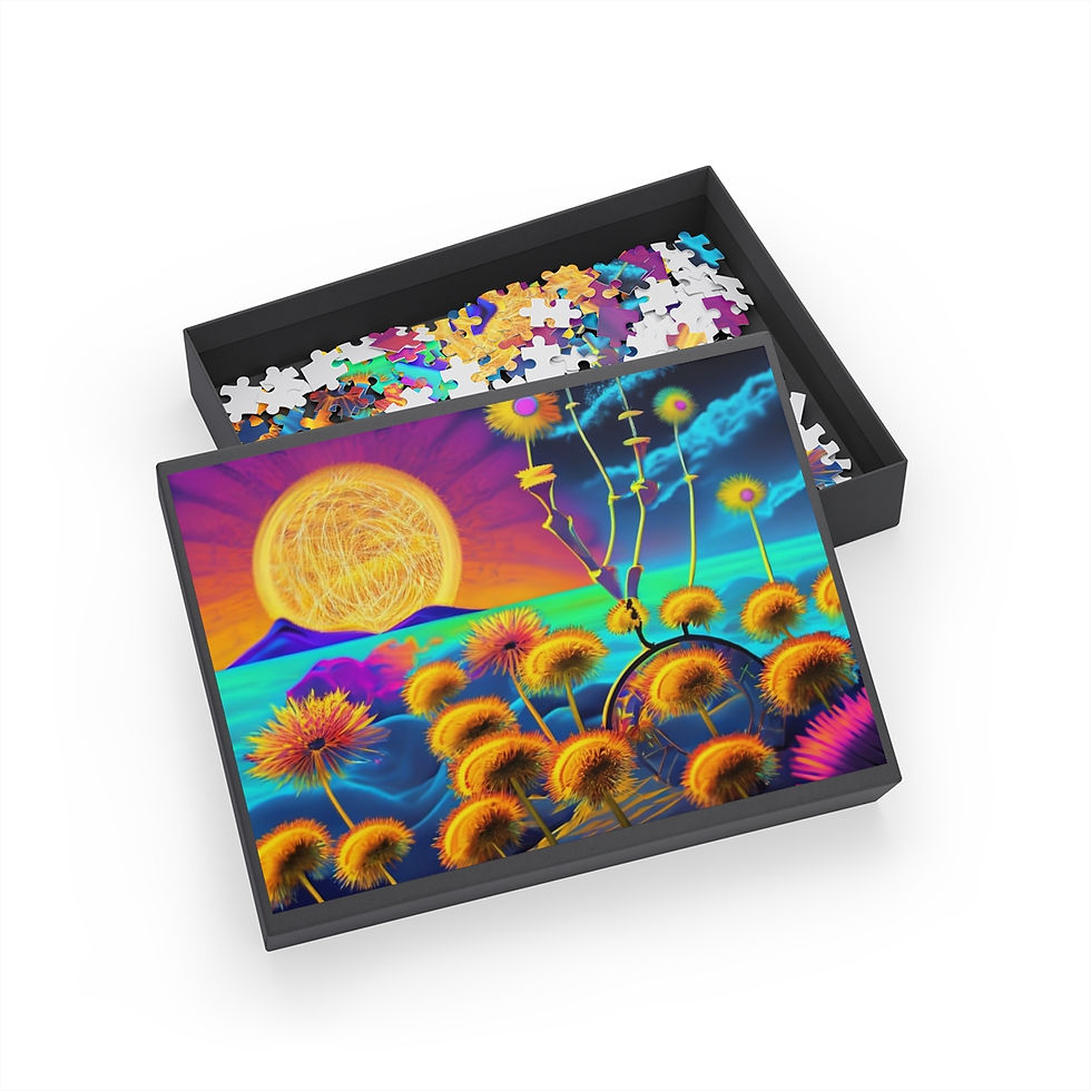 Thumbnail: Dandelion Desires Puzzle (96, 252, 500, 1000-Piece)