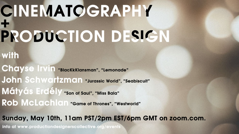 Sharing the Screen - Cinematography and Production Design online panel