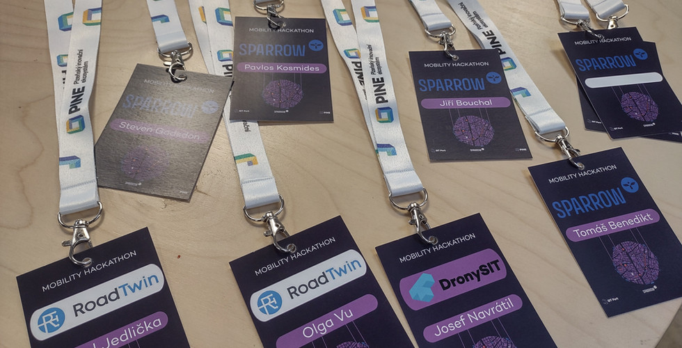 Sparrow team, Mobility hackathon, Pilsen