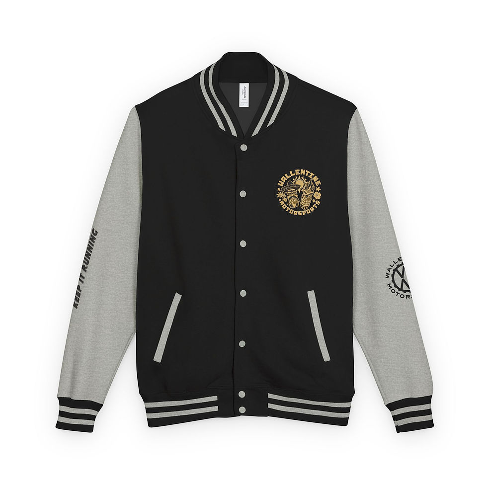 Thumbnail: Letterman Jacket — Wallentine Motorsports Racing Varsity Jacket