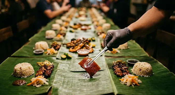kamayan-wedding-toronto_dish placement.webp
