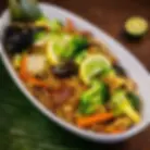 Pancit Bihon con Lechon