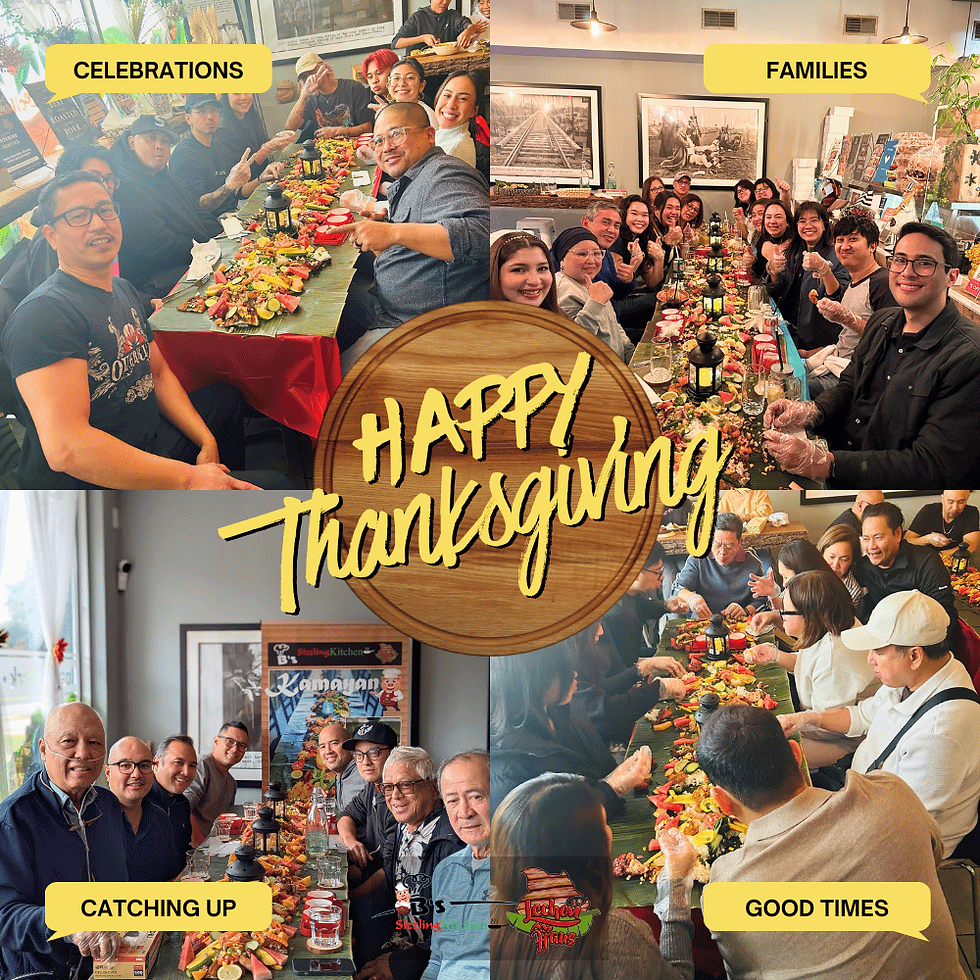 Thanksgiving Kamayan