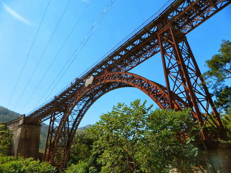 Viaduto Paulo de Frontin: O único de ferro em curva do Mundo, Miguel Pereira - RJ