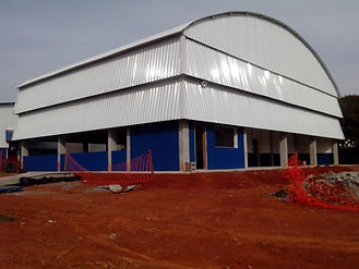 Galpao premoldado estrutura metalica