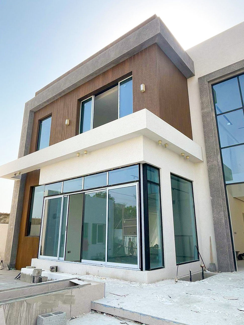 a picture of our villa renovation work