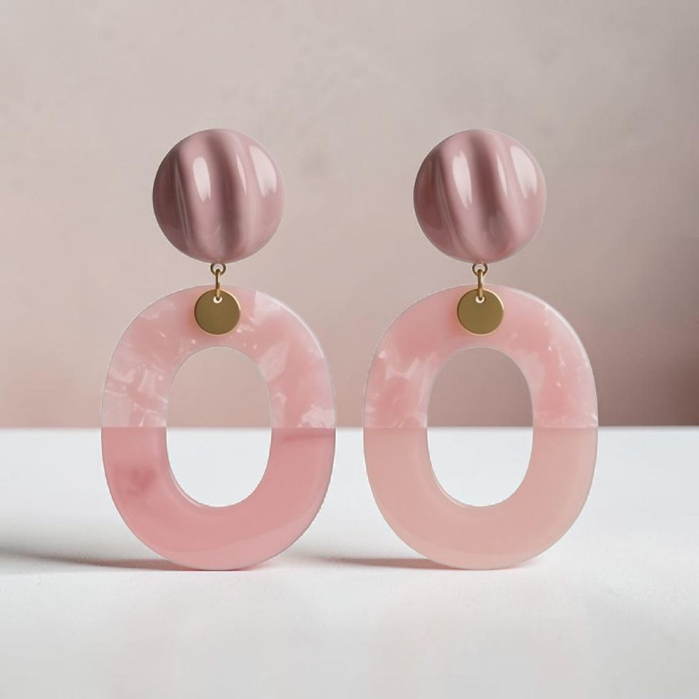 Miniature : boucle d'oreille clip sans perçage Sloane originale