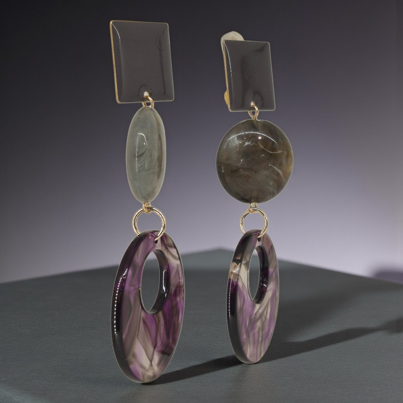 Thumbnail: Dalida Boucle d'oreille clip sans perçage  originale
