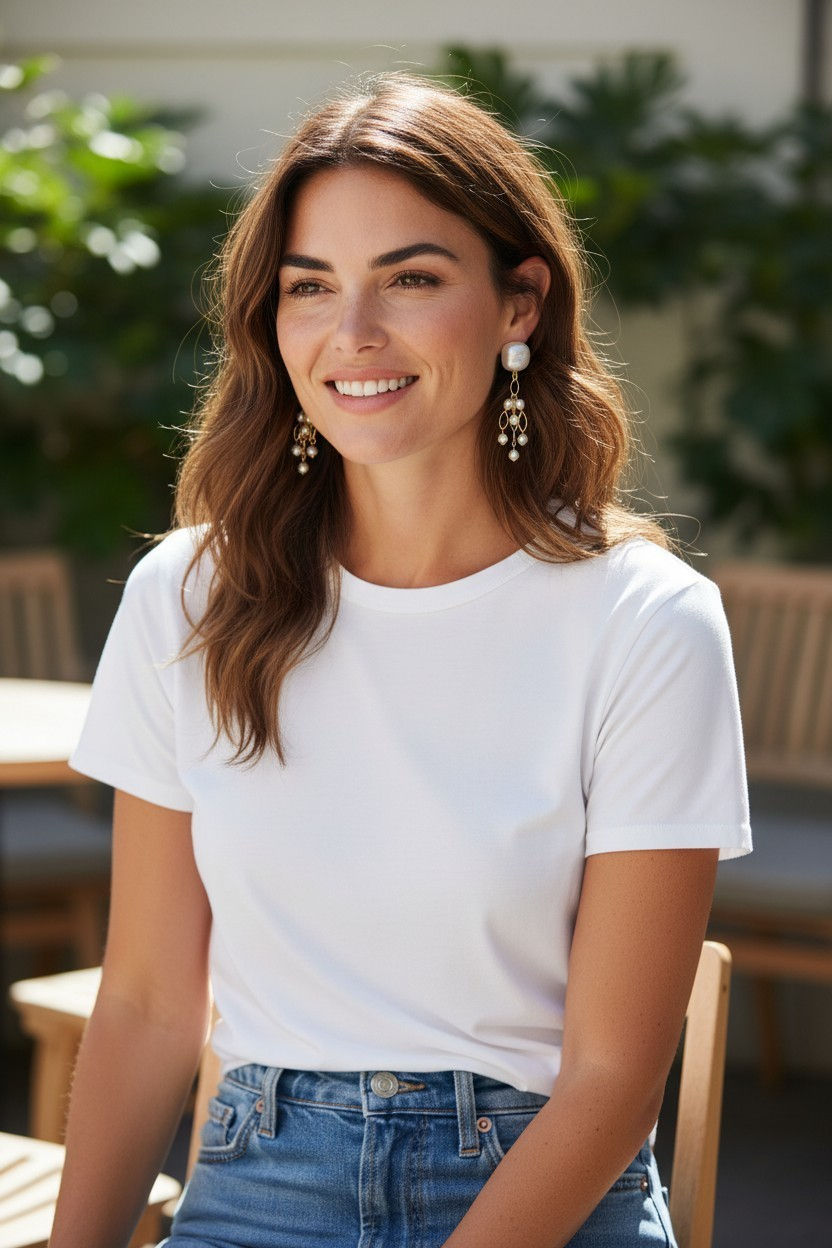 Thumbnail: boucles d'oreilles clip Perla