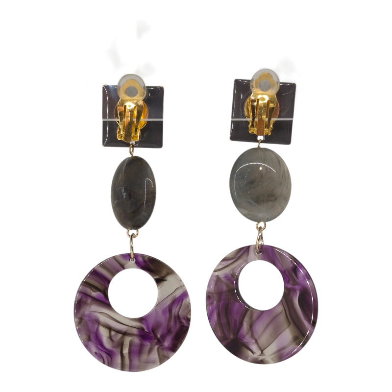 Thumbnail: Dalida Boucle d'oreille clip sans perçage  originale