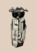 MacGregor White Staff Golf Bag - First Rate Golf