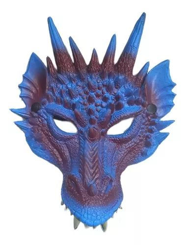 Miniatura: Máscara dragão látex/espuma halloween