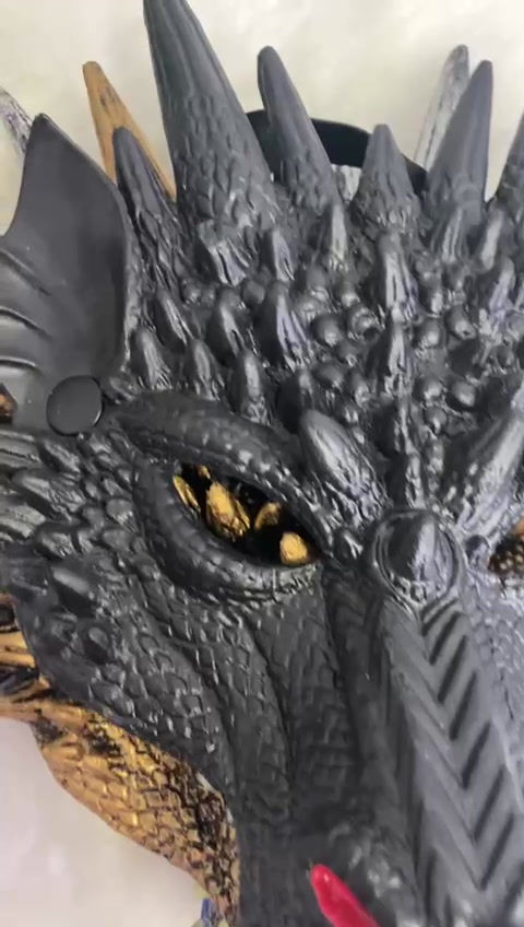 Miniatura: Máscara dinossauro Latex/espuma Halloween