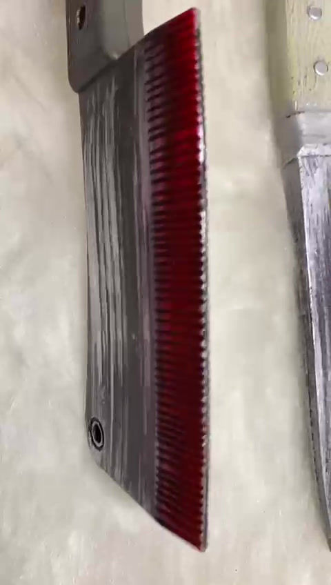 Miniatura: Facão ponta de caveira brinquedo Acessório Halloween