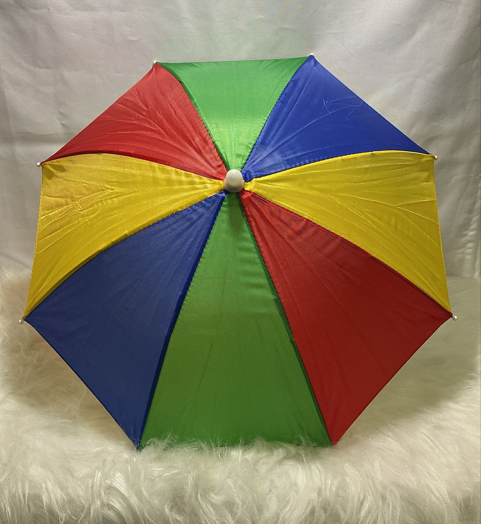 Miniatura: Mini Guarda Chuva Frevo Sombrinha Carnaval