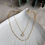 Miniature : Collier POESIE