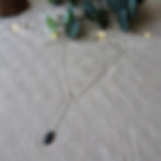 Miniature : Collier AUDACE argent 925 / Labradorite
