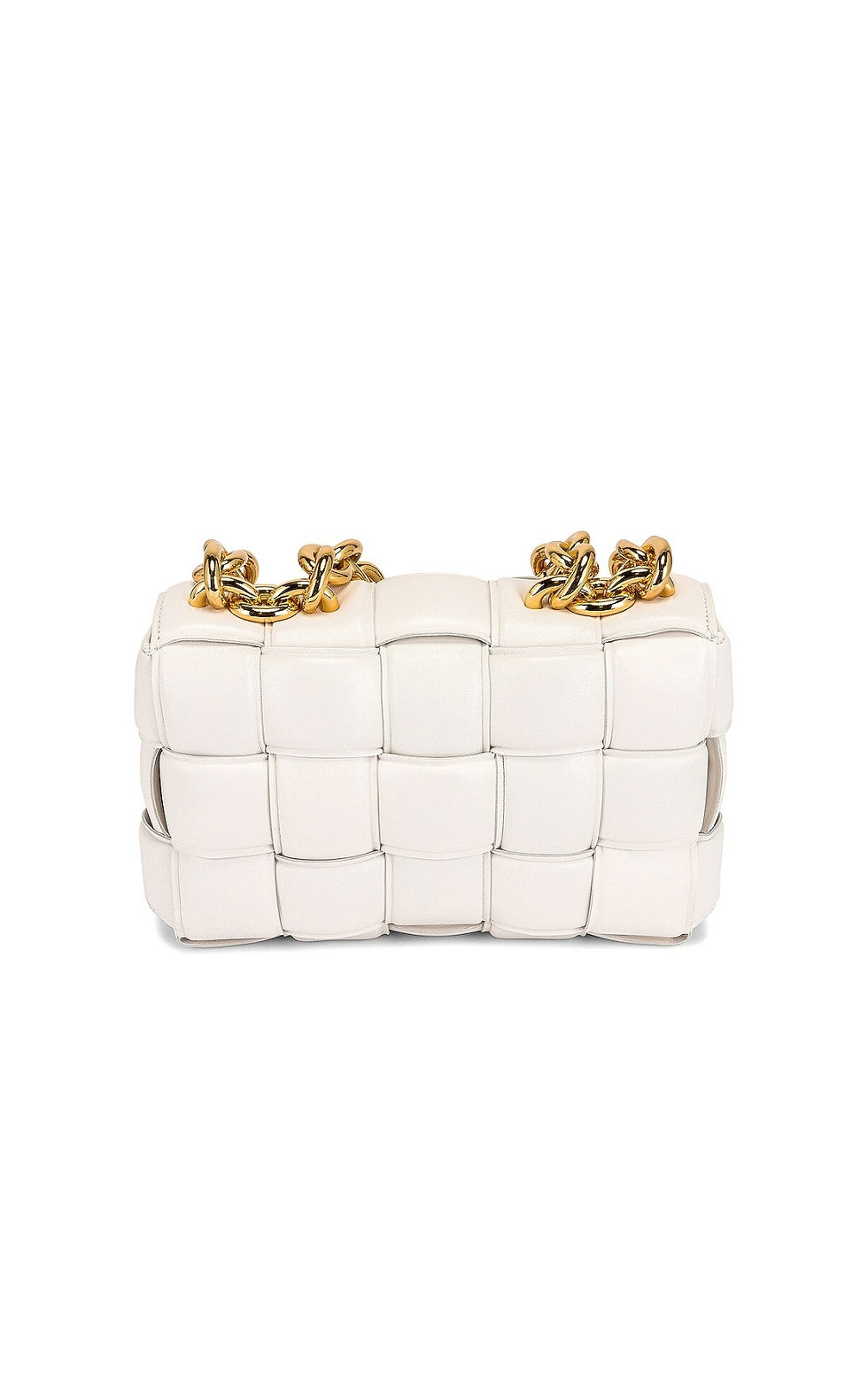 Thumbnail: Bottega Veneta Chain Cassette Padded Intreccio Leather CrossBody Bag