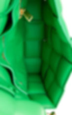 Thumbnail: Bottega Venveta: Lambskin Maxi Intrecciato Padded Chain Cassette Crossbody Bag G