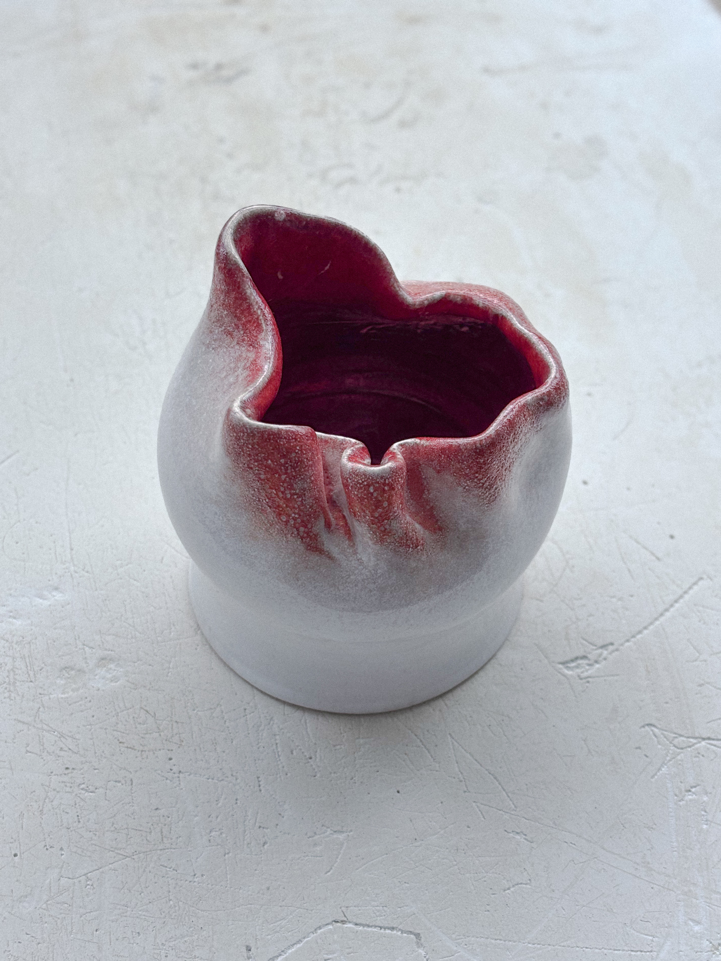 unshaped vase
