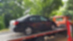 Nosso carro sendo rebocado, na subida de Petrópolis