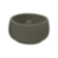 Moderner grüner Räucherstäbchenhalter aus Beton – BLOSSOM Design mit 10,5 cm Durchmesser für stilvolles Räuchern.