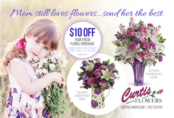 Mothers Day postcard mailer