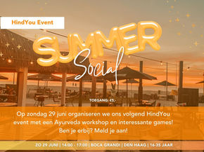 Summer Social Event - Ayurveda Editie