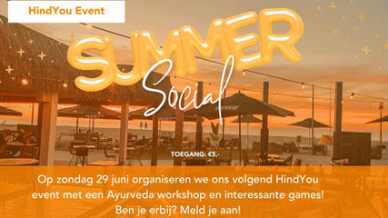 Summer Social Event - Ayurveda Editie