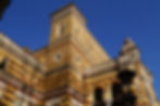 Photo of ornate Moorish-style theater in Tblisi.