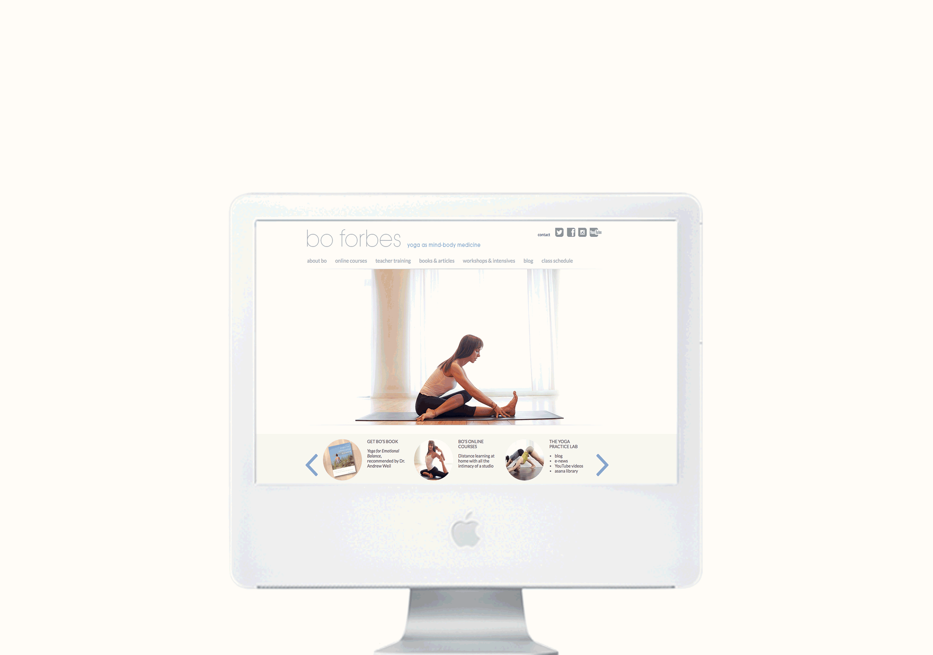 Bo Forbes Animated Home Page