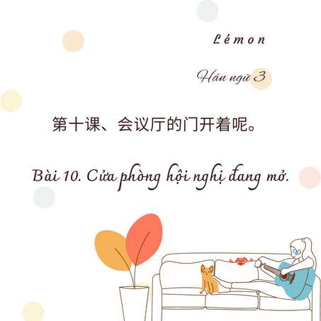 Bài 10. Cửa phòng hội nghị đang mở