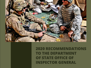 2020 Recommendations to the Department of State Office of Inspector General