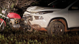 Motocicleta é atingida na traseira e condutor morre em Irecê.