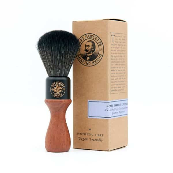 Miniatyrbild: Captain Fawcett Syntethic Fibre Shaving Brush Wooden Handle