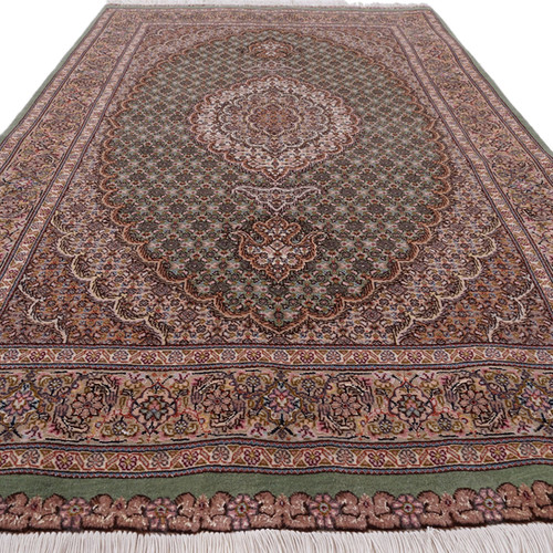 専用出品　ペルシャ絨毯　タブリーズ産　50RAJ 未使用品　約202cm×148 専用出品 ペルシャ絨毯タブリーズ産 未使用マヒ50raj 約208cm