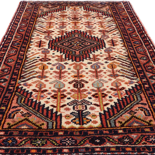 ペルシャ絨毯 タージアーバード 92×63cm | rugsrang