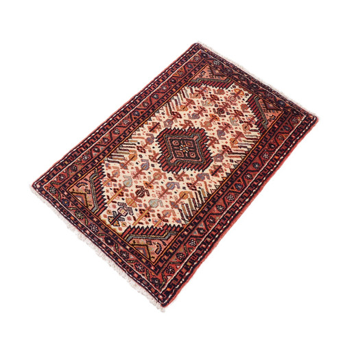 ペルシャ絨毯 タージアーバード 92×63cm | rugsrang