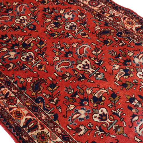 【新品未使用】絨毯 ブハラ　ペルシャ ペルシャ絨毯 メヘラバーン 278×90cm 【公式通販】