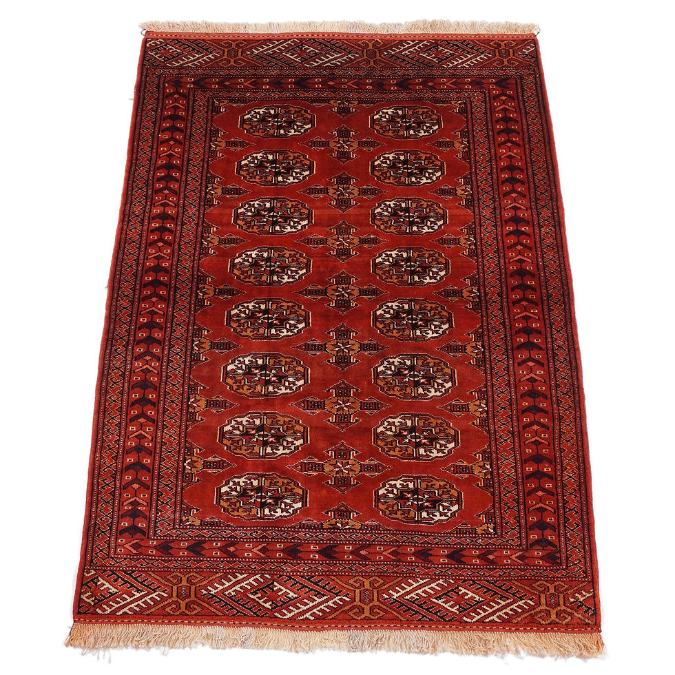 ペルシャ絨毯シ－ラーズ産 206x138 クリーニング済 shiraz