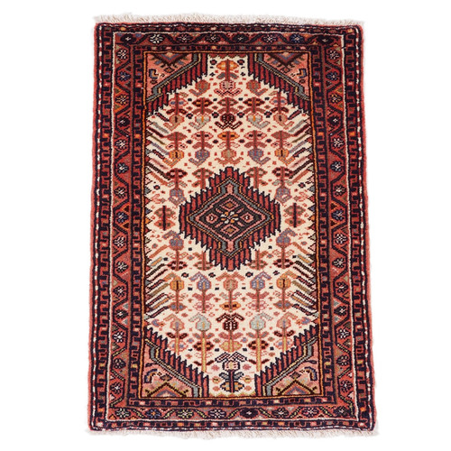 ペルシャ絨毯 タージアーバード 92×63cm | rugsrang