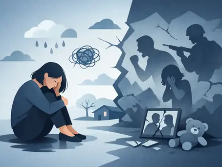 Depression kopplad till trauma - vanliga tecken