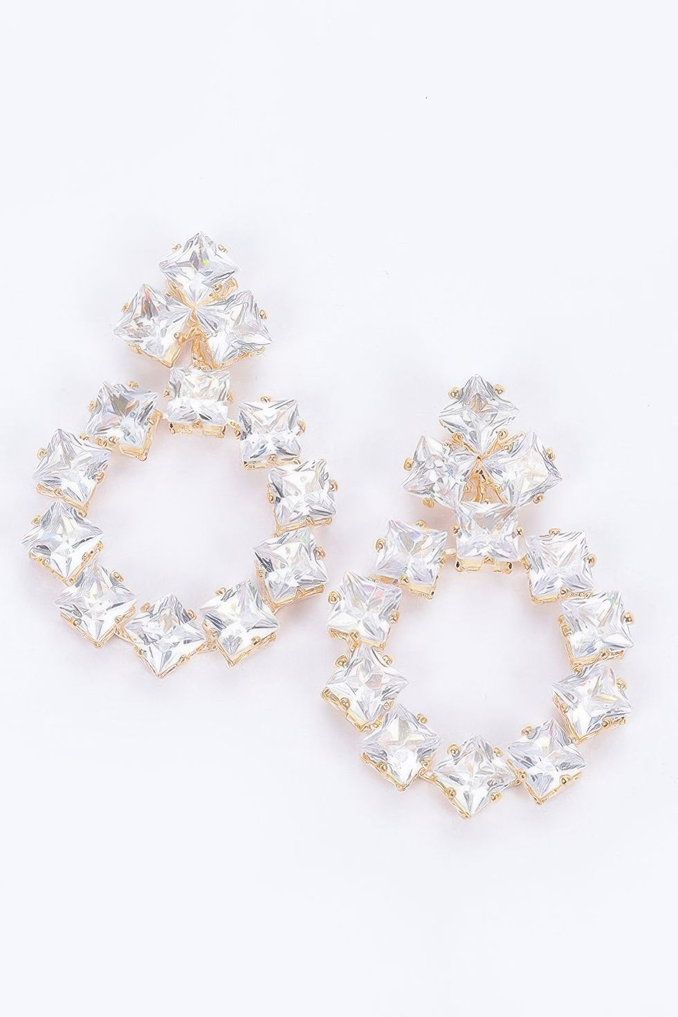 Rhinestone Party Earring