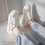 Thumbnail: Sanrio Hello Kitty Small White Shoes Korean College Style Harajuku Casual Flat S