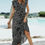 Thumbnail: Wrap Ruffled Long Dress